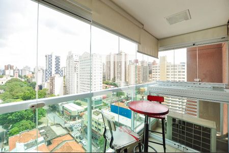 Varanda de apartamento para alugar com 1 quarto, 33m² em Cerqueira César, São Paulo