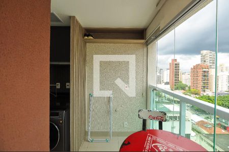 Varanda de apartamento para alugar com 1 quarto, 33m² em Cerqueira César, São Paulo