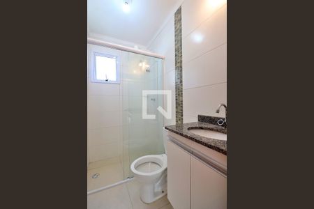 Banheiro do Quarto 1 - Suíte de apartamento para alugar com 2 quartos, 104m² em Jardim, Santo André