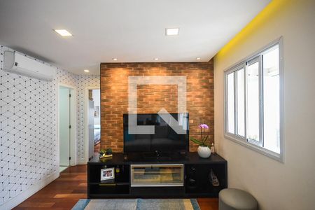 Sala de tv de apartamento à venda com 2 quartos, 66m² em Vila Andrade, São Paulo