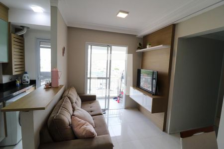 Sala de Estar de apartamento à venda com 2 quartos, 46m² em Vila Esperança, São Paulo