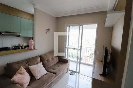 Sala de Estar de apartamento à venda com 2 quartos, 46m² em Vila Esperança, São Paulo