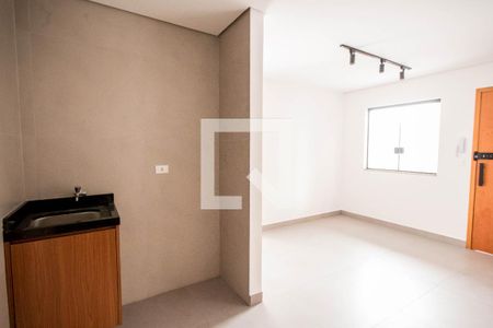 Cozinha de apartamento para alugar com 1 quarto, 31m² em Vila Moinho Velho, São Paulo
