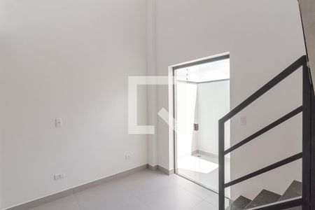 Sala de apartamento para alugar com 1 quarto, 32m² em Vila Moinho Velho, São Paulo