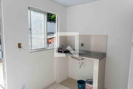 Cozinha de apartamento para alugar com 1 quarto, 20m² em Fátima, Niterói