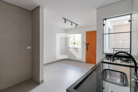 Cozinha e Área de Serviço de apartamento para alugar com 1 quarto, 32m² em Vila Moinho Velho, São Paulo