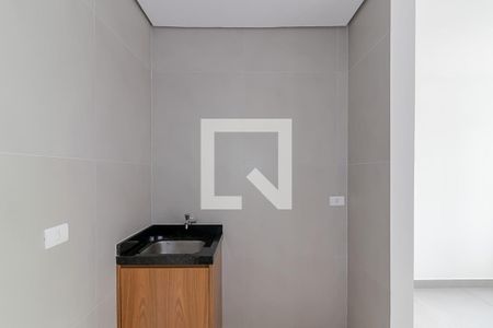 Cozinha e Área de Serviço de apartamento para alugar com 1 quarto, 32m² em Vila Moinho Velho, São Paulo