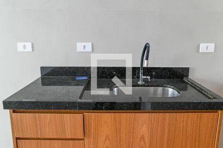 Cozinha de kitnet/studio para alugar com 1 quarto, 28m² em Vila Moinho Velho, São Paulo
