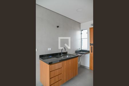 Cozinha de kitnet/studio para alugar com 1 quarto, 28m² em Vila Moinho Velho, São Paulo
