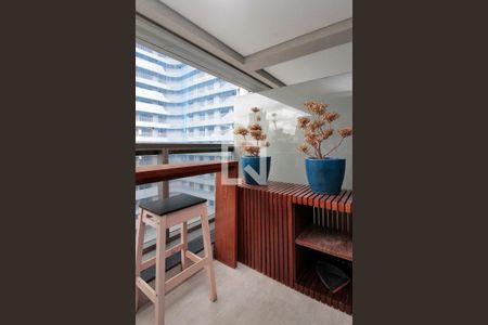 Studio para alugar com 28m², 1 quarto e 1 vagaVaranda