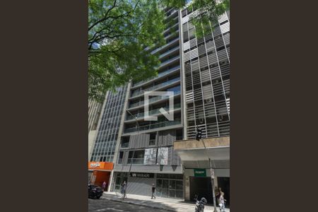 Studio para alugar com 27m², 1 quarto e sem vagaFachada