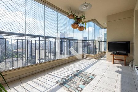 Sala - Varanda de apartamento à venda com 3 quartos, 139m² em Jardim Paulista, São Paulo