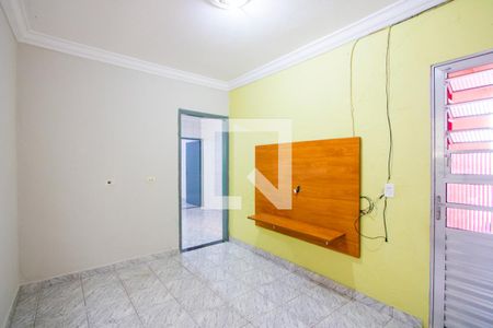 Sala de casa para alugar com 1 quarto, 55m² em Jardim do Estádio, Santo André