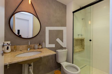 Apartamento à venda com 55m², 2 quartos e 1 vagaBanheiro - Social