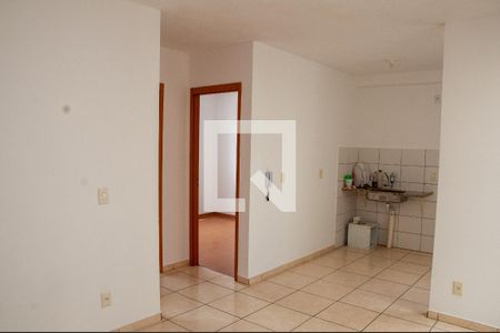 Sala de apartamento para alugar com 2 quartos, 41m² em Fazenda do Mandu, Contagem
