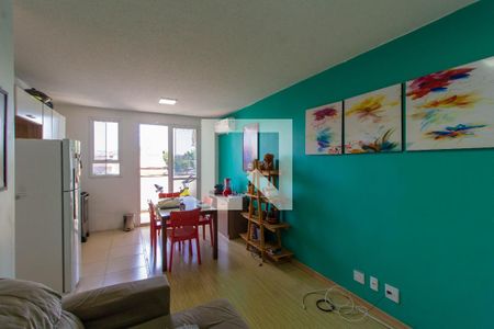 Sala e Cozinha de apartamento para alugar com 2 quartos, 60m² em São Vicente, Gravataí