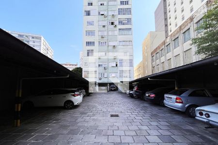 Apartamento à venda com 140m², 3 quartos e 1 vagaGaragem / Fachada Fundos