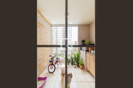 Varanda da Sala de apartamento à venda com 3 quartos, 72m² em Usina Piratininga, São Paulo