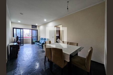 Sala de apartamento para alugar com 3 quartos, 80m² em Jardim das Conchas, Guarujá