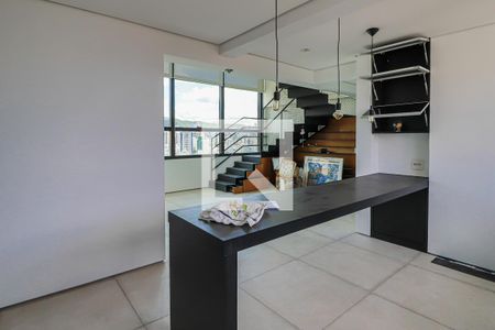 Sala/Cozinha de apartamento à venda com 2 quartos, 172m² em Cruzeiro, Belo Horizonte