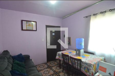 Sala de apartamento à venda com 1 quarto, 51m² em Guajuviras, Canoas