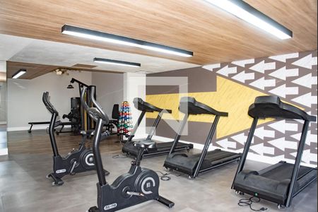 Studio para alugar com 25m², 1 quarto e sem vaga Studio para alugar com 25m², 1 quarto e sem vagaÁrea comum - Academia