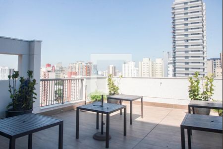 Studio para alugar com 25m², 1 quarto e sem vaga Studio para alugar com 25m², 1 quarto e sem vagaÁrea comum - Churrasqueira