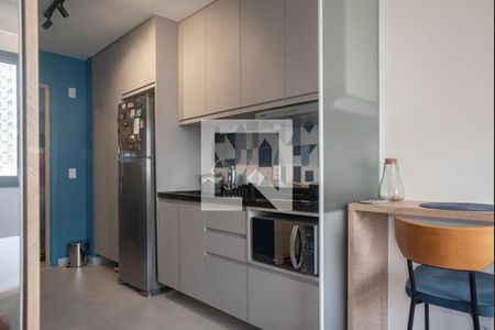 Studio para alugar com 25m², 1 quarto e sem vaga Studio para alugar com 25m², 1 quarto e sem vagaCozinha