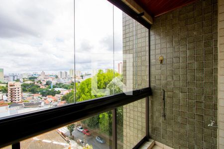 Varanda da sala de apartamento para alugar com 3 quartos, 100m² em Vila Valparaíso, Santo André