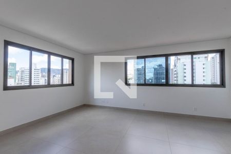 Sala de apartamento à venda com 3 quartos, 113m² em Lourdes, Belo Horizonte