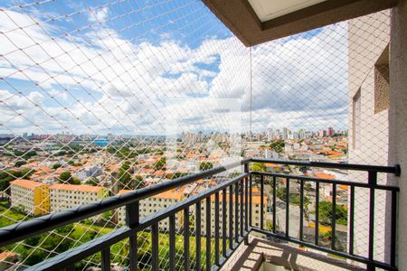 Apartamento à venda com 96m², 3 quartos e 2 vagasVaranda do quarto 1