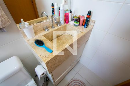 Apartamento à venda com 96m², 3 quartos e 2 vagasBanheiro do quarto 1
