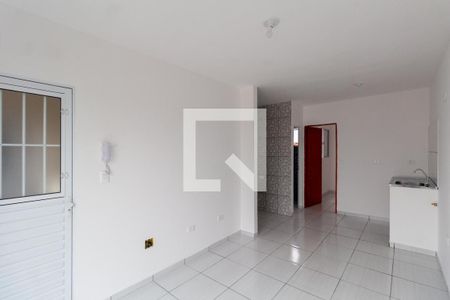 Sala e Cozinha Integrada de apartamento para alugar com 1 quarto, 24m² em Vila Santa Teresa, São Paulo