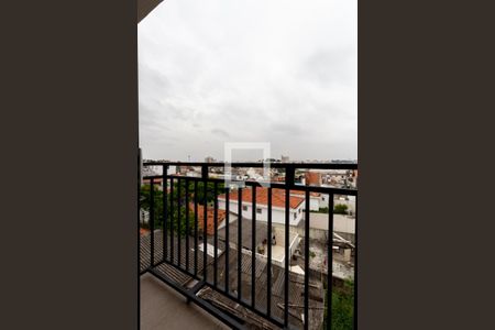 Sacada Sala e Cozinha de apartamento para alugar com 1 quarto, 24m² em Vila Santa Teresa, São Paulo