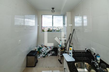 Sala/cozinha de apartamento para alugar com 2 quartos, 57m² em Rio Branco, Belo Horizonte