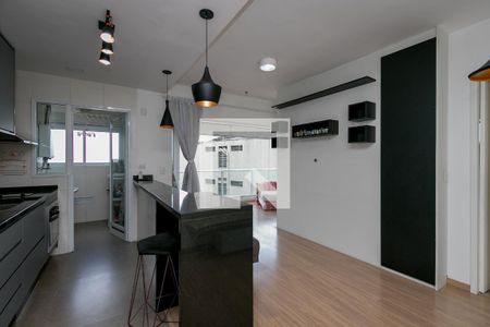 Sala de apartamento para alugar com 1 quarto, 49m² em Campo Belo, São Paulo