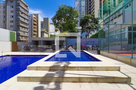 Área comum - Piscina de apartamento para alugar com 4 quartos, 174m² em Sion, Belo Horizonte