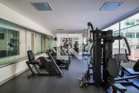 Área comum - Academia de apartamento para alugar com 4 quartos, 174m² em Sion, Belo Horizonte
