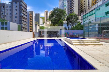 Área comum - Piscina de apartamento para alugar com 4 quartos, 174m² em Sion, Belo Horizonte