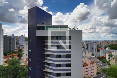 Vista da Sala de apartamento para alugar com 4 quartos, 174m² em Sion, Belo Horizonte