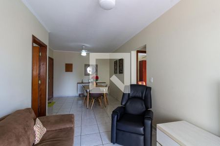 Sala de apartamento para alugar com 2 quartos, 76m² em Guilhermina, Praia Grande