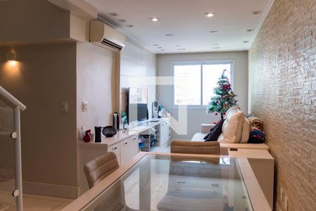 Sala de apartamento à venda com 2 quartos, 146m² em Vila Guiomar, Santo André