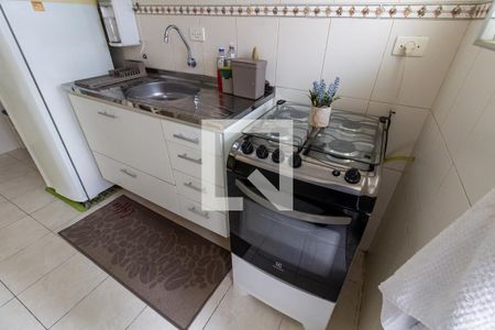 Casa para alugar com 37m², 1 quarto e 1 vagaDetalhe da cozinha