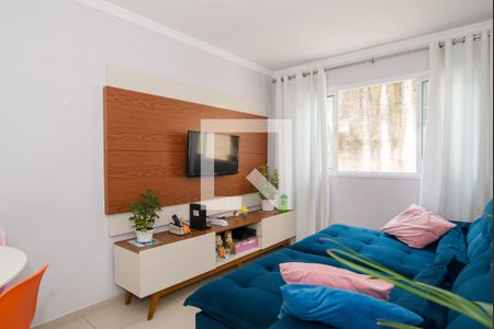 Sala de apartamento para alugar com 3 quartos, 90m² em Parque Sao Vicente, Mauá