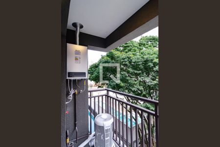 Varanda de kitnet/studio para alugar com 1 quarto, 29m² em Vila Santa Catarina, São Paulo