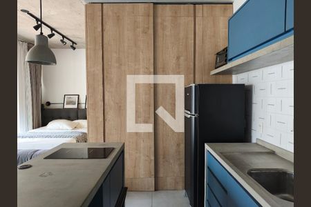 Studio à venda com 44m², 1 quarto e 1 vagaCozinha