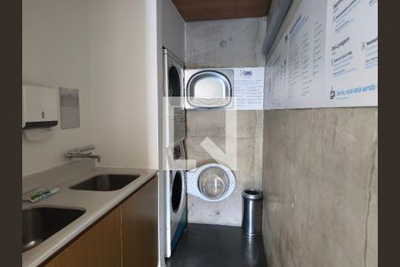 Studio à venda com 44m², 1 quarto e 1 vagaLavanderia