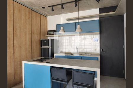 Studio à venda com 44m², 1 quarto e 1 vagaCozinha