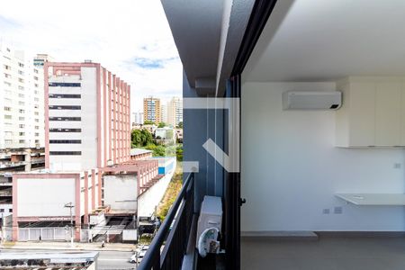 Sacada da Sala de kitnet/studio para alugar com 1 quarto, 27m² em Santana, São Paulo