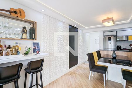Sala de apartamento à venda com 2 quartos, 64m² em Jardim Independencia, São Bernardo do Campo